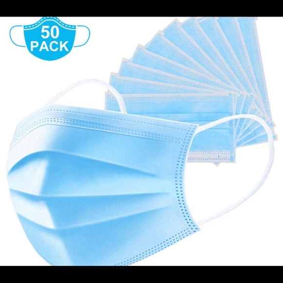 Masks 50 Pieces - Picture 1 of 6